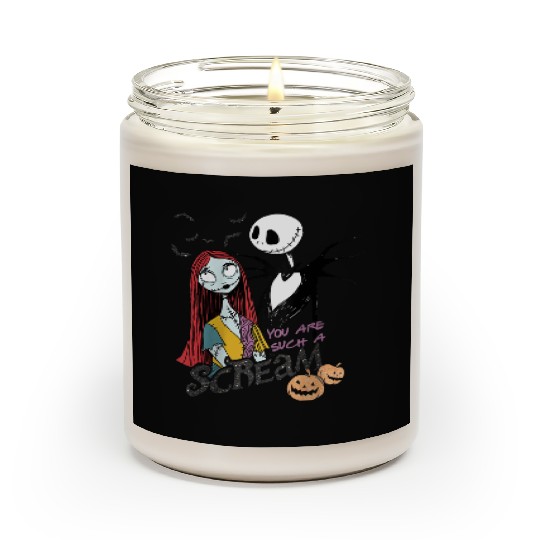 disneys The Nightmare Before Christmas Jack Sally Scream Raglan Scented Candles