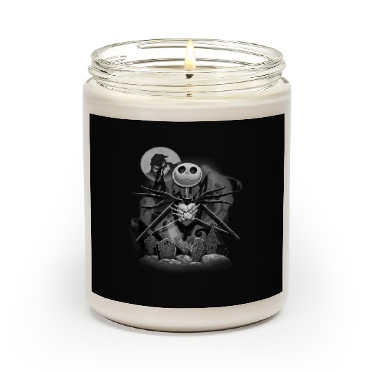 disneys Nightmare Before Christmas Jack Night Scene Scented Candles