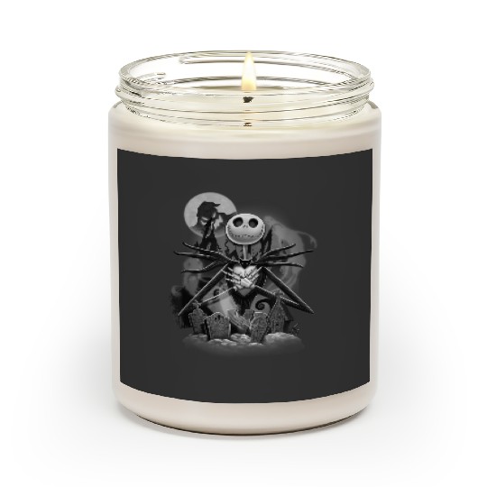 disneys Nightmare Before Christmas Jack Night Scene Scented Candles