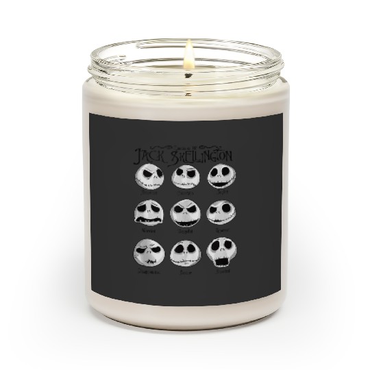 disneys The Nightmare Before Christmas Emotional Jack Scented Candles