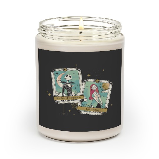 disneys The Nightmare Before Christmas Jack And Sally Tarot Scented Candles
