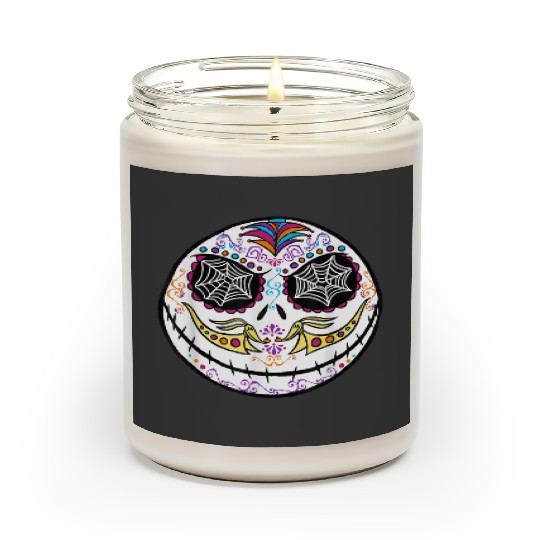 disneys The Nightmare Before Christmas Jack Sugar Skull Scented Candles