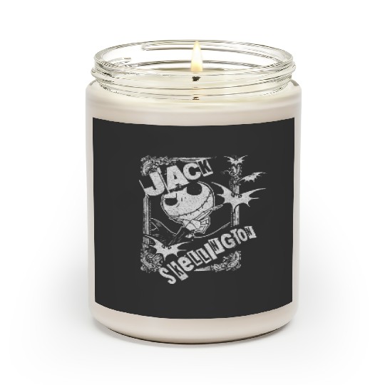 disneys The Nightmare Before Christmas Jack Skellington Bats Scented Candles