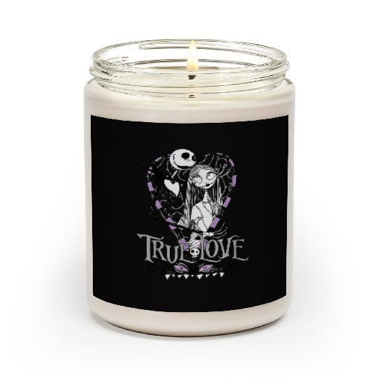 disneys Nightmare Before Christmas Valentines True Love Scented Candles