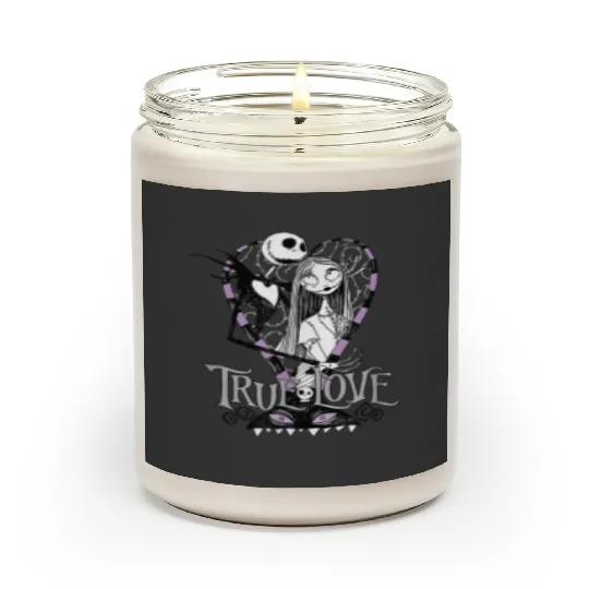 disneys Nightmare Before Christmas Valentines True Love Scented Candles