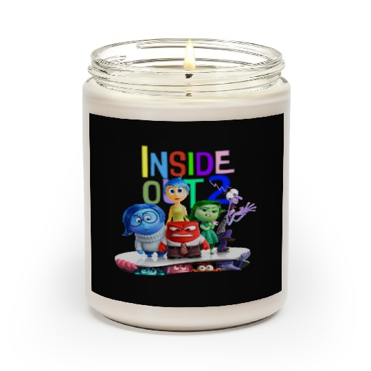 Inside Out 2 Scented Candles, Disney Pixar Inside Out Scented Candles