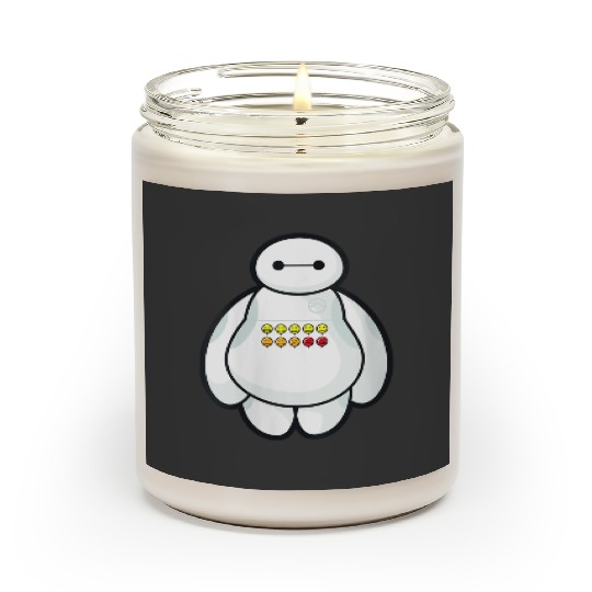 disneys Big Hero 6 Baymax Displaying Different Levels Of Pain Scented Candles