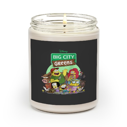 disneys Big City Greens Family Group Raglan Scented Candles