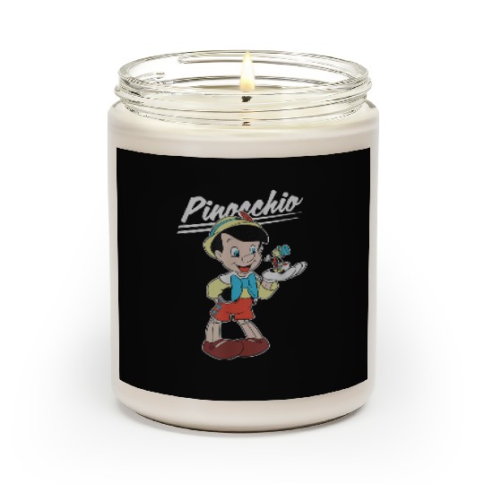 disneys Pinocchio And Jiminy Cricket Scented Candles