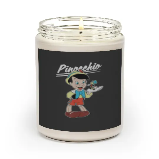 disneys Pinocchio And Jiminy Cricket Scented Candles