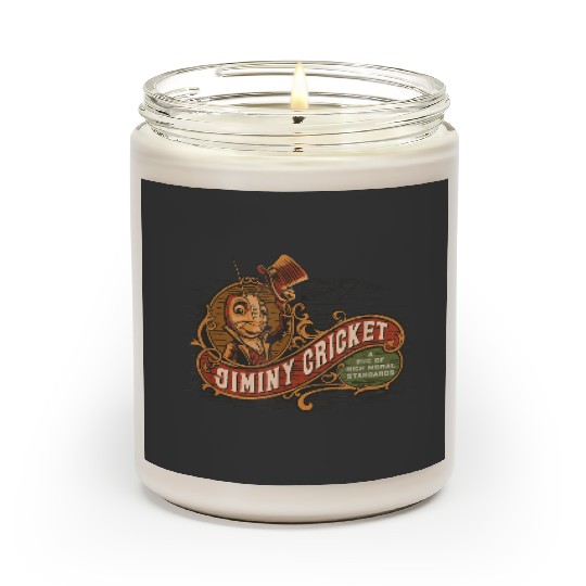 disneys Pinocchio Jiminy Cricket High Moral Standards Scented Candles