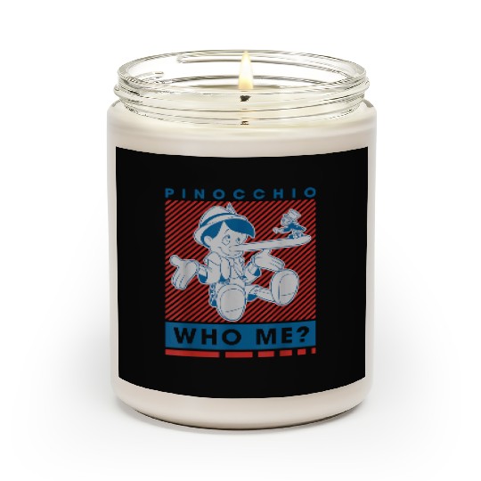 disneys Pinocchio And Jiminy Cricket Who Me Scented Candles