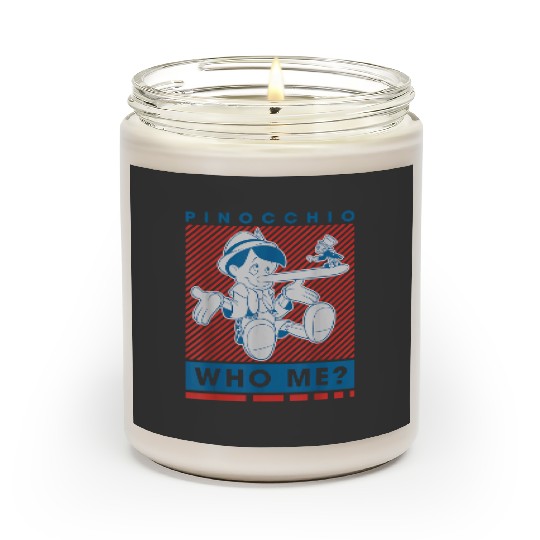 disneys Pinocchio And Jiminy Cricket Who Me Scented Candles