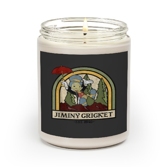 disneys Pinocchio Jiminy Cricket Established 1940 Scented Candles