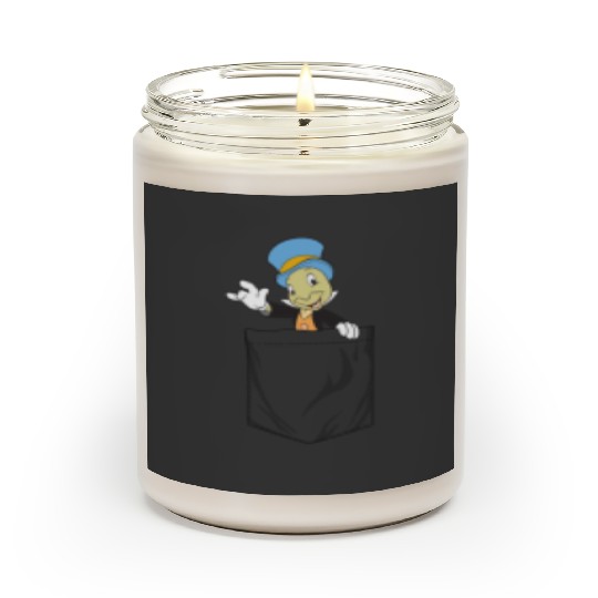disneys Pinocchio Jiminy Cricket Faux Pocket Scented Candles