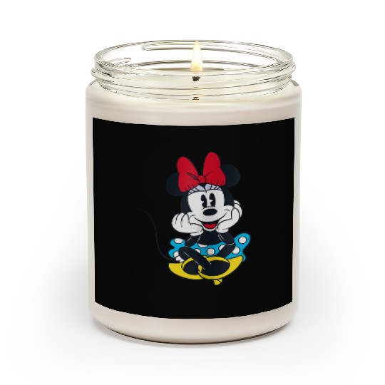 disneys Smiling Minnie Mouse Raglan Scented Candles