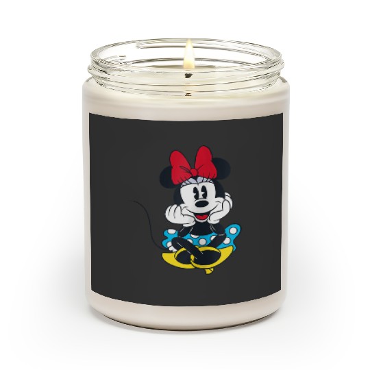 disneys Smiling Minnie Mouse Raglan Scented Candles