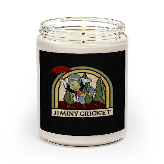 disneys Pinocchio Jiminy Cricket Established 1940 Scented Candles