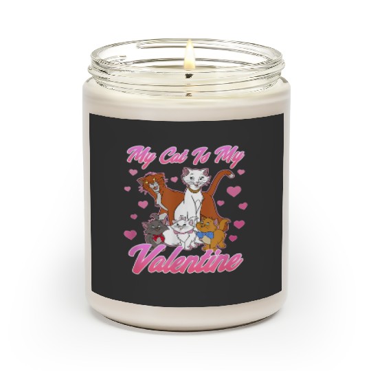Disney Aristocats Valentine'S Day My Cat Is My V Scented Candles