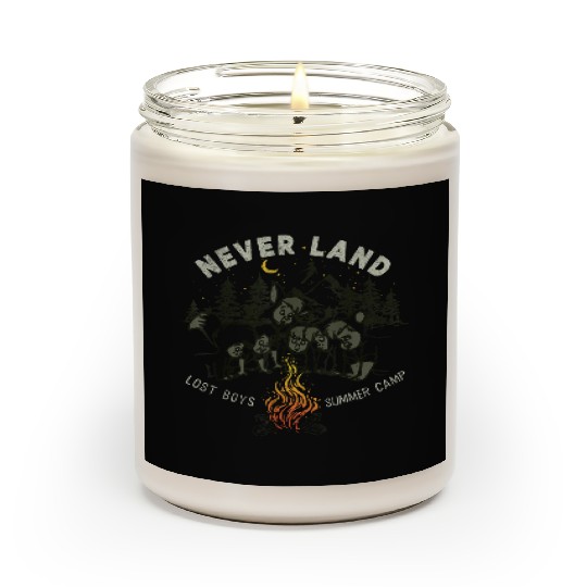 disneys Peter Pan Lost Boys Neverland Summer Camp Scented Candles