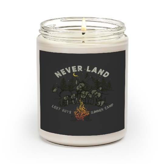 disneys Peter Pan Lost Boys Neverland Summer Camp Scented Candles