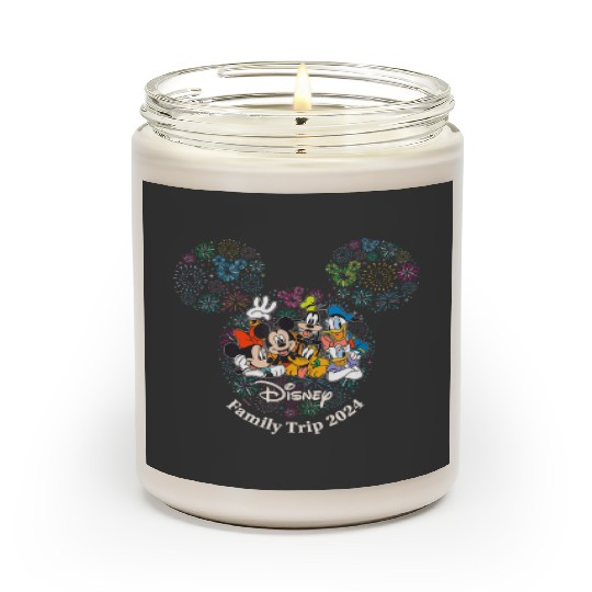 Disney Mickey Amp Friends Fireworks Vacation Fam Scented Candles