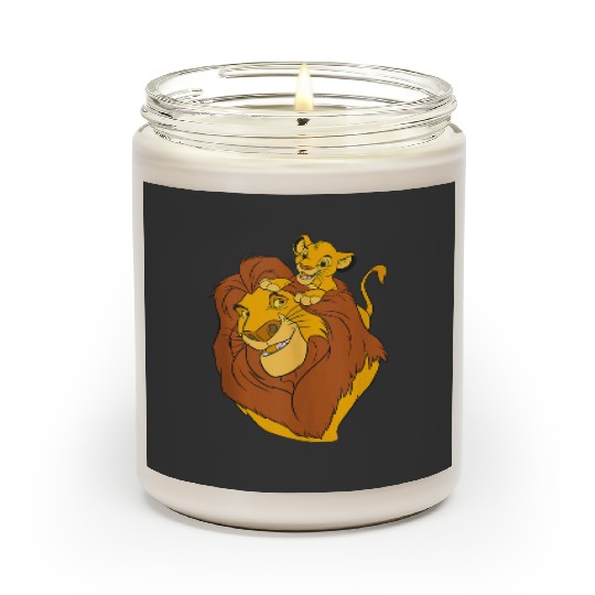 Disney The Lion King Simba and Mufasa Father and Son 3524 Scented Candles