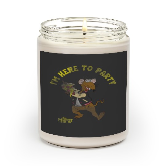 Disney The Muppets Show I'm Here To Party Rizzo Scented Candles