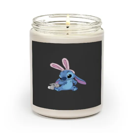 Disney Stitch With Easter Bunny7 Scented Candles
