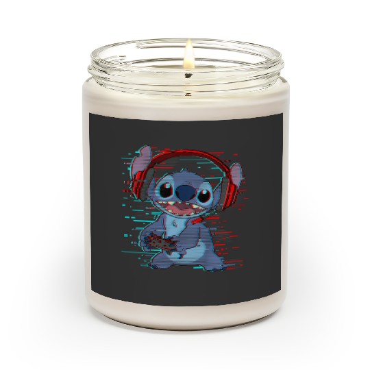 Kids disneys Lilo Stitch Gamer Glitch Videogame Happy Toddler Scented Candles