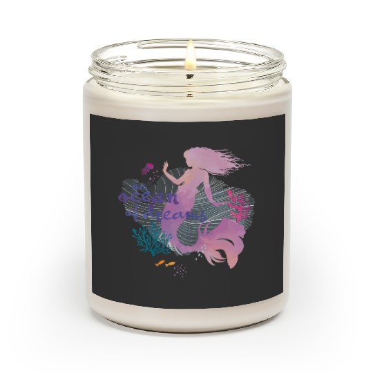 disneys The Little Mermaid An Ocean Of Dreams Silhouette Scented Candles