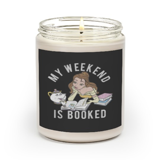 Disney Beauty And The Beast Belle My Weekend Is Booked Scented Candles