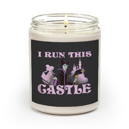 Disney Sleeping Beauty Aurora Maleficent I Run This Castle Scented Candles