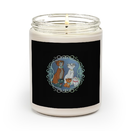 Disney Aristocats Scroll Scented Candles