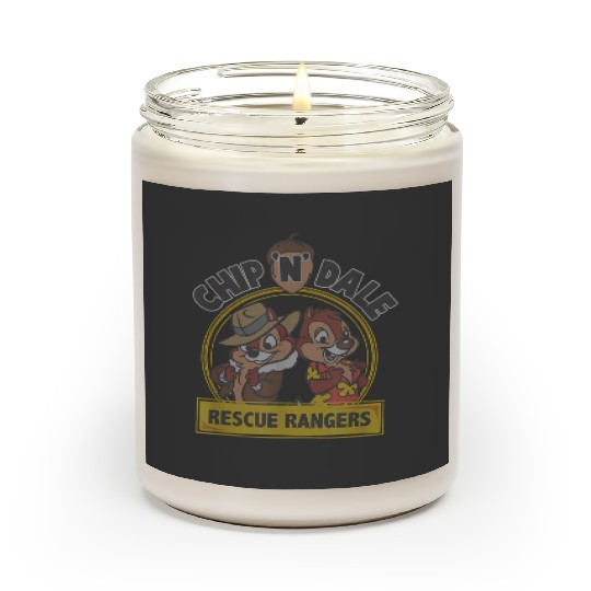 disneys Chip 'n' Dale Rescue Rangers Iconic Logo Scented Candles