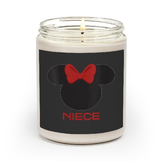 disneys Minnie Mouse Red Bow Icon Niece Family Scented Candles