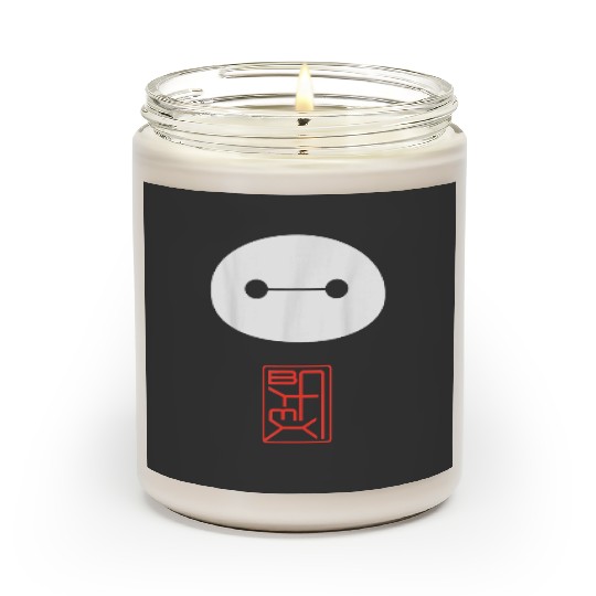 Disney Big Hero 6 Baymax Face Kanji Poster Scented Candles