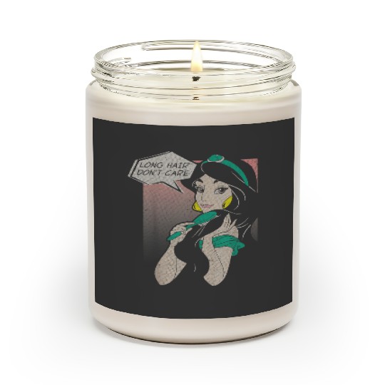 Disney Aladdin Jasmine Long Hair Dont Care Comic Scented Candles