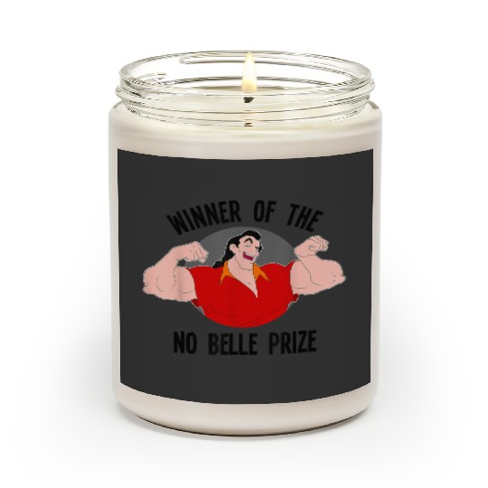 Disney Beauty and the Beast Gaston Winner No Belle Prize Scented Candles