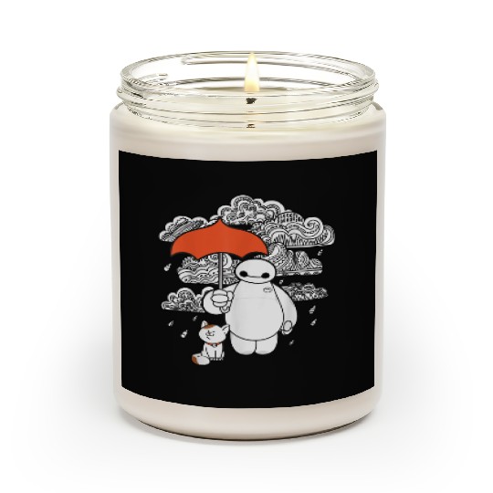 Disney Big Hero 6 Baymax Patterned Rain Clouds P Scented Candles