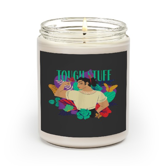 Disney Encanto Luisa Tough Stuff Floral Paradiso Scented Candles