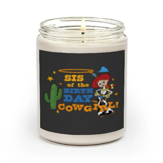 disneys And Pixars Toy Story Sis Of The Birthday Cowgirl Scented Candles