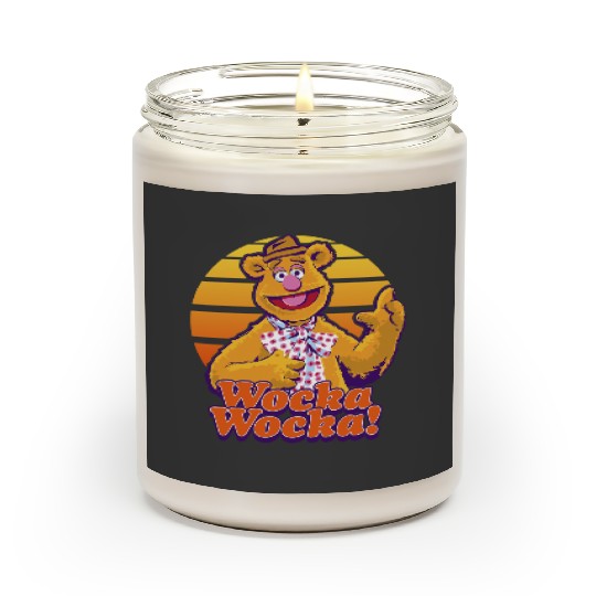 Disney The Muppets Fozzie Bear Wocka Wocka Portrait Scented Candles