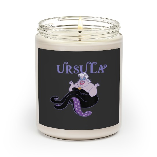 disneys The Little Mermaid Ursula Vintage Villain Portrait Scented Candles