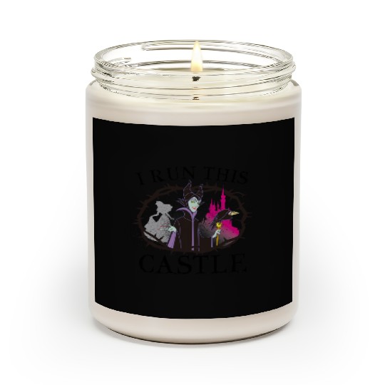 Disney Sleeping Beauty Maleficent Runs This Castle Scented Candles