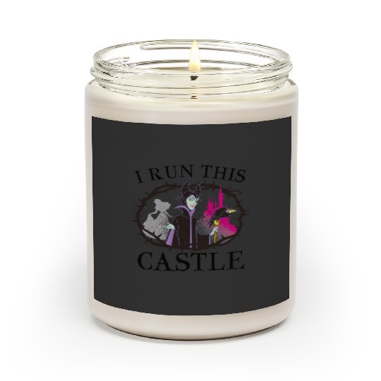 Disney Sleeping Beauty Maleficent Runs This Castle Scented Candles