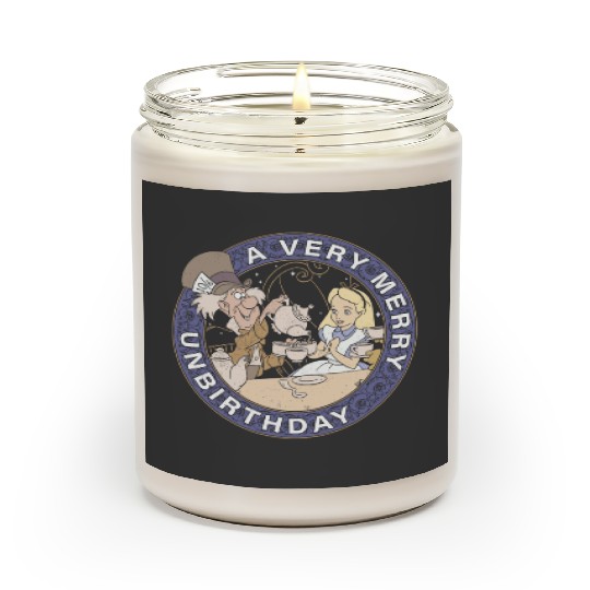 Disney Alice In Wonderland Mad Hatter Un-Birthday Scented Candles