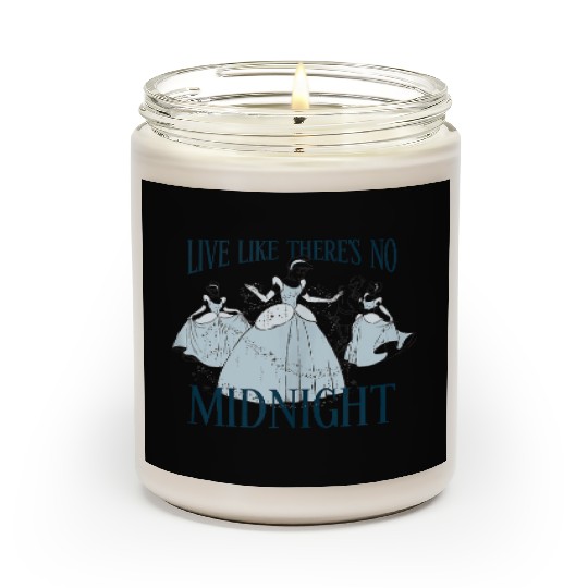 Disney Cinde Cinde Live Like Theres No Midnight Scented Candles