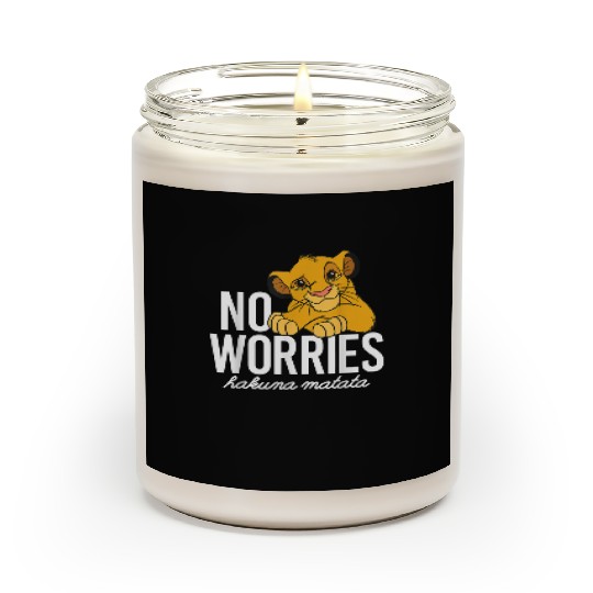 Disney Lion King Classic No Worries Simba Scented Candles