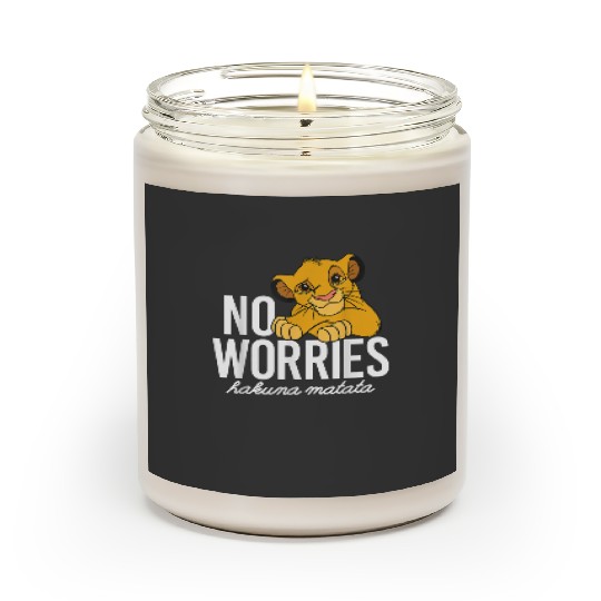 Disney Lion King Classic No Worries Simba Scented Candles